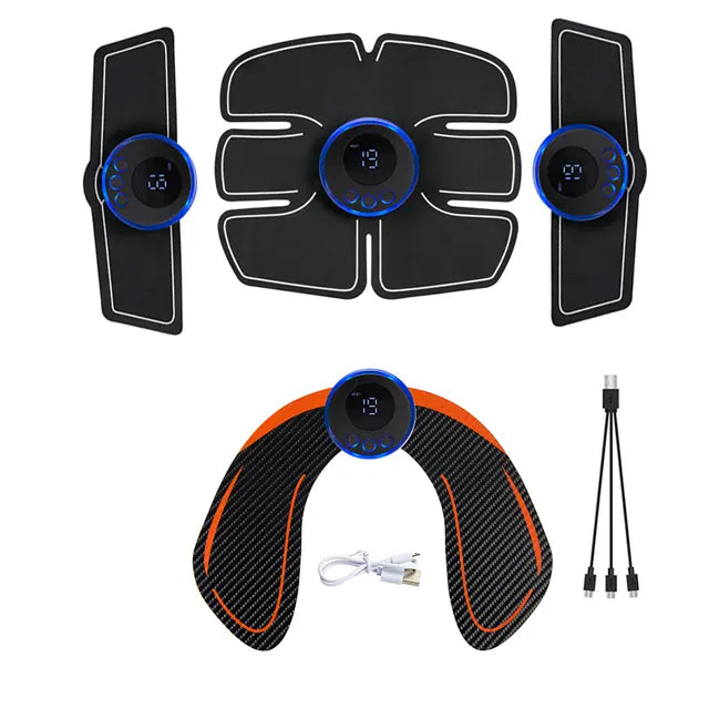 EMS Muscle Stimulator – Electric Massage Trainer for Abs, Arms, Legs & Back