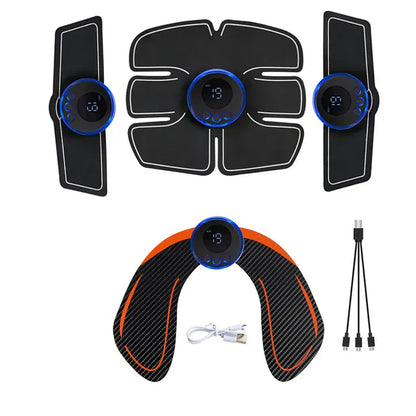 EMS Muscle Stimulator – Electric Massage Trainer for Abs, Arms, Legs & Back