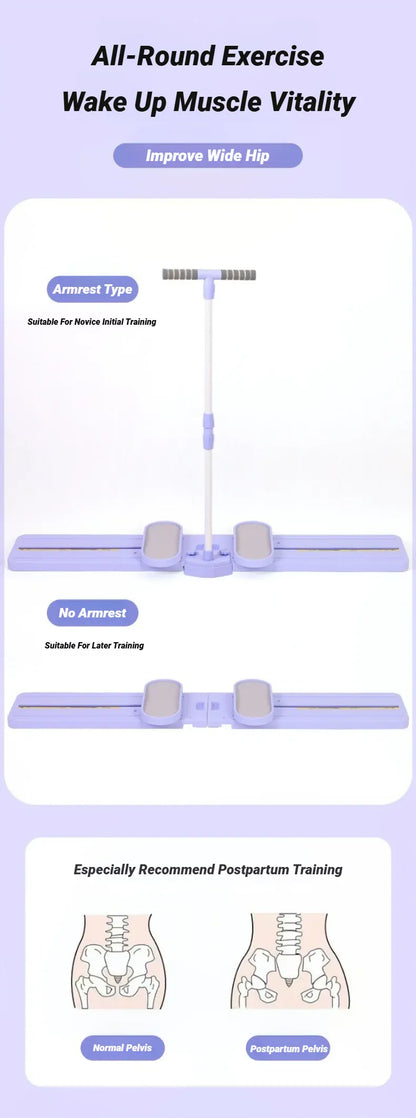 Unisex Leg Fitness Equipment For Thigh Exercises, Foldable Ski Machine Suitable For Various Scenarios.