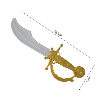 Pirate Party Decoration Kit – Hat, Pistol, Eye Patch & Costume Accessories Set