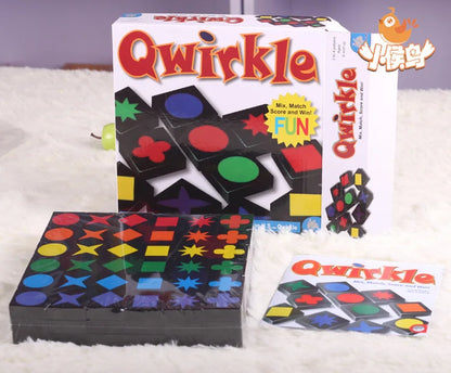 New Children's Educational Toys Qwirkle Wooden Chess