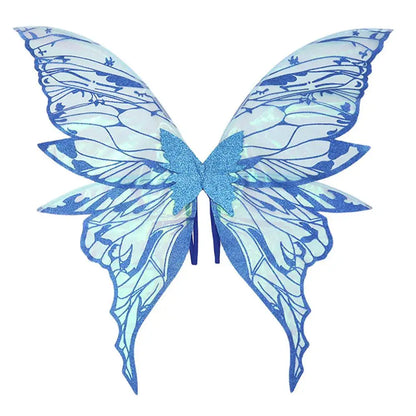Sparkling Fairy & Angel Wings – Organza Costume Wings for Halloween, Dress-Up & Parties | 10 Colors