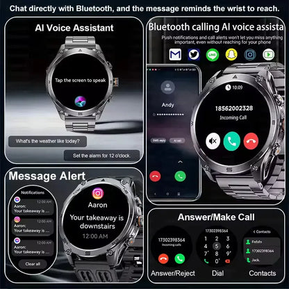 Military GPS Smartwatch for Men – Altimeter, Dual-Band GNSS & Bluetooth | Wahooly Military GPS Smartwatch for Men – Dual-Band GNSS, Altimeter, 10ATM & Bluetooth Calling