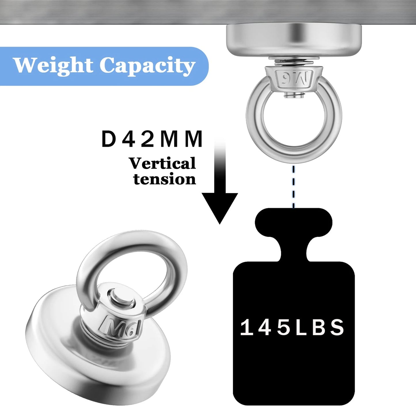 Super Strong Neodymium Fishing Magnet