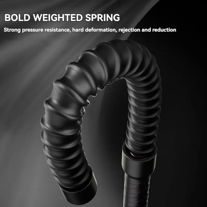 2 Pack Ergonomic Strength Training Grip Triceps Strengthener Spring Arm Exerciser Muscle Builder for Fitness Home Gym Workout