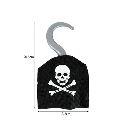 Pirate Party Decoration Kit – Hat, Pistol, Eye Patch & Costume Accessories Set