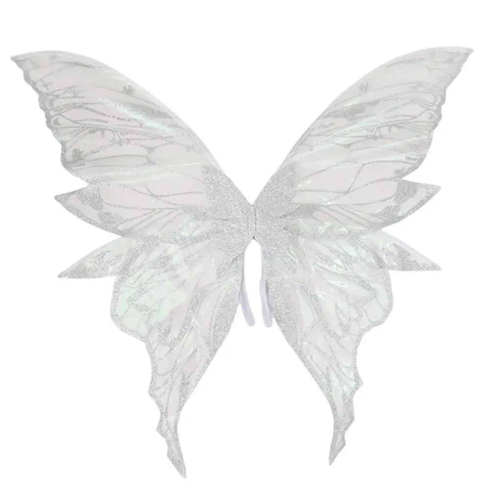 Sparkling Fairy & Angel Wings – Organza Costume Wings for Halloween, Dress-Up & Parties | 10 Colors