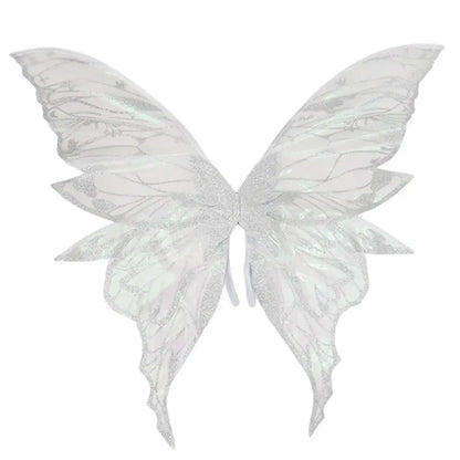 Sparkling Fairy & Angel Wings – Organza Costume Wings for Halloween, Dress-Up & Parties | 10 Colors