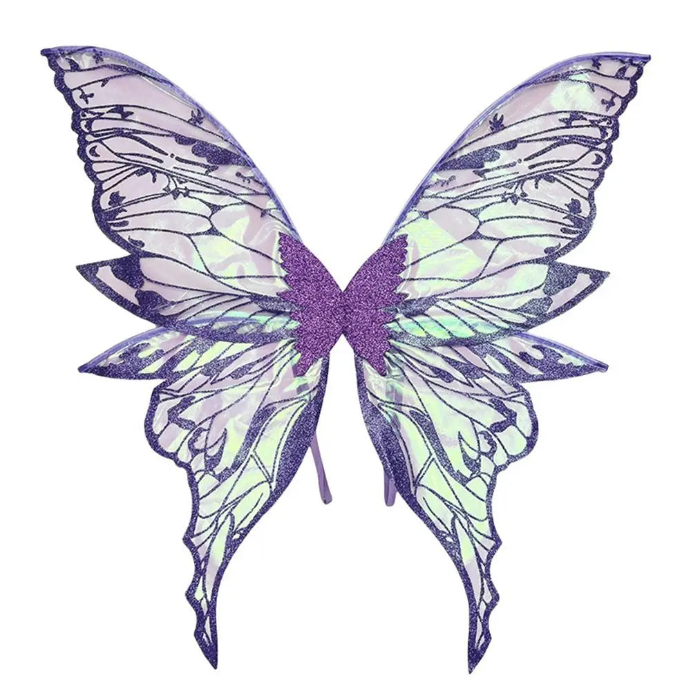 Sparkling Fairy & Angel Wings – Organza Costume Wings for Halloween, Dress-Up & Parties | 10 Colors