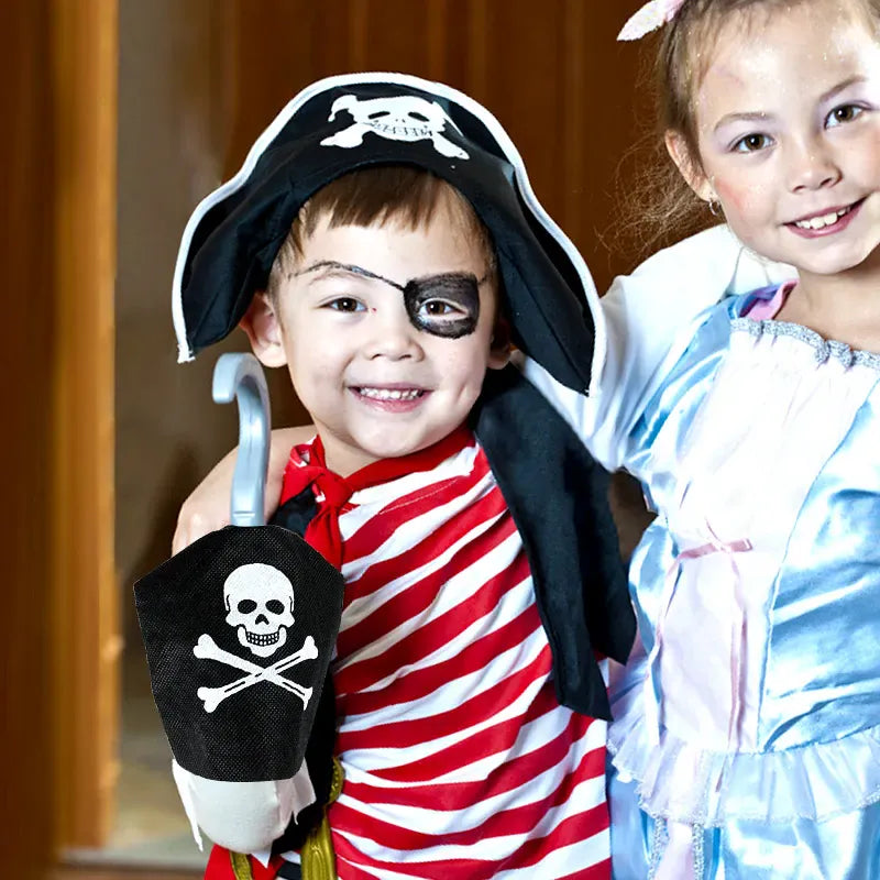 Pirate Party Decoration Kit – Hat, Pistol, Eye Patch & Costume Accessories Set