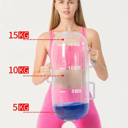 Water Power Bag – Portable Aqua Workout Bag for Strength & Stability Training