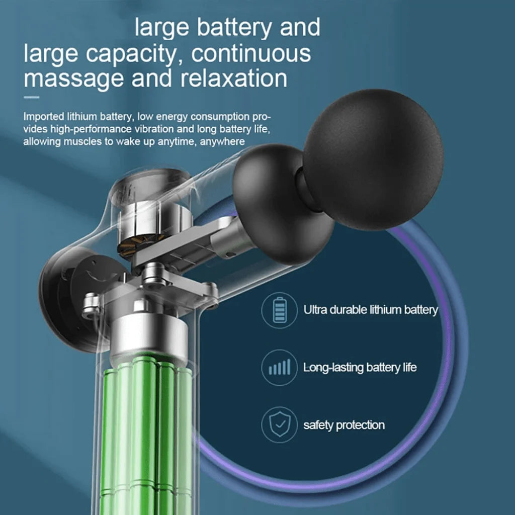 Professional Muscle Massage Gun – 99-Speed Deep Tissue Percussion Massager