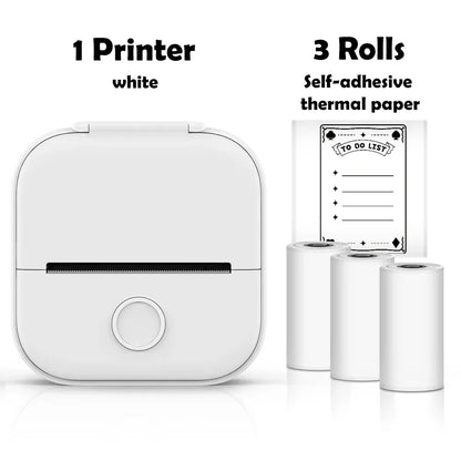 Phomemo T02 Mini Thermal Sticker Printer – Wireless, Inkless & Portable | iOS & Android