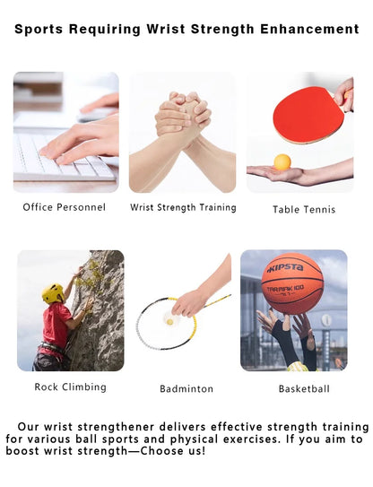 Adjustable Arm Trainer for Forearm Hand Wrist Strengthening Grip Exercise EquipmentFitnessDevice for SportsDominate Your Workout