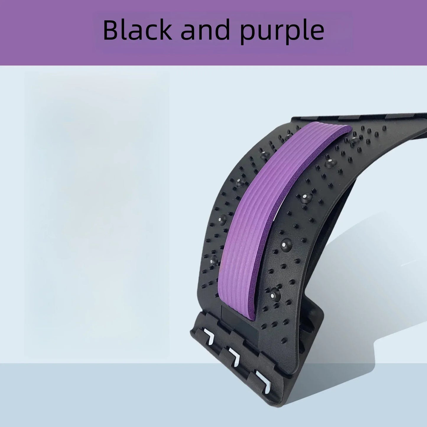 Back Stretcher Board – Adjustable Lumbar Support with Magnetic Massage Points for Home Use