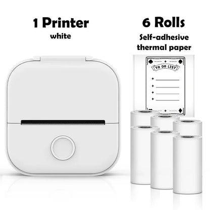 Phomemo T02 Mini Thermal Sticker Printer – Wireless, Inkless & Portable | iOS & Android