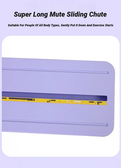 Unisex Leg Fitness Equipment For Thigh Exercises, Foldable Ski Machine Suitable For Various Scenarios.