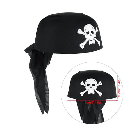 Pirate Party Decoration Kit – Hat, Pistol, Eye Patch & Costume Accessories Set