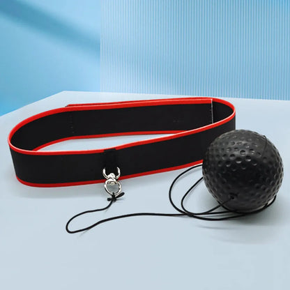 MMA Boxing Speed Ball Head-Mounted Pu Training Hand Eye Reaction Home Sandbag Fitness Equipment Gym Muay Thai Fighting Pressure