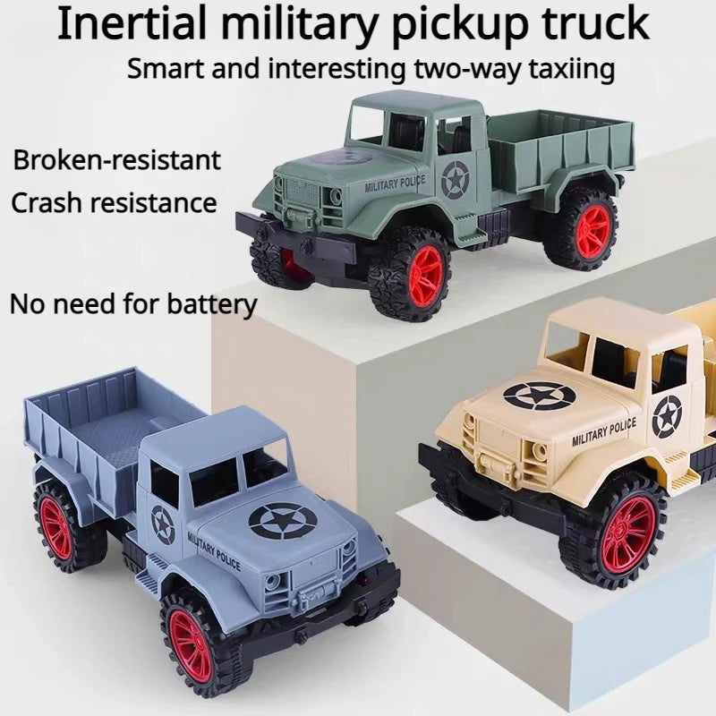 New Large Children's Military Truck