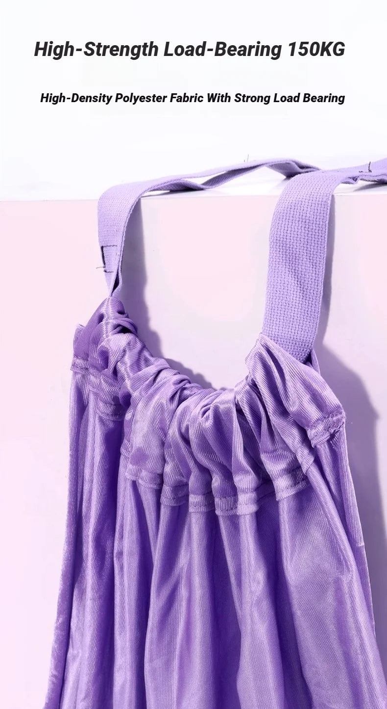 Aerial Yoga Strap – Adjustable Door-Mount Pull Rope for Yoga, Stretching & Splits Training