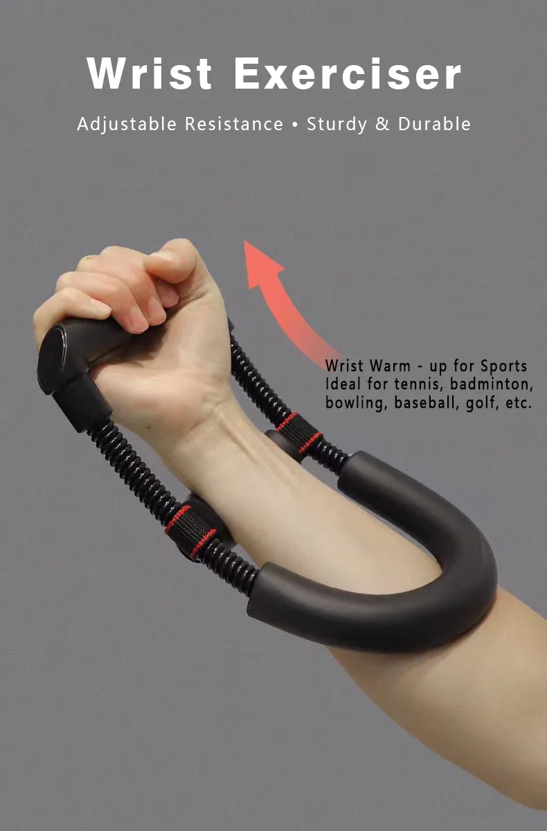 Adjustable Arm Trainer for Forearm Hand Wrist Strengthening Grip Exercise EquipmentFitnessDevice for SportsDominate Your Workout