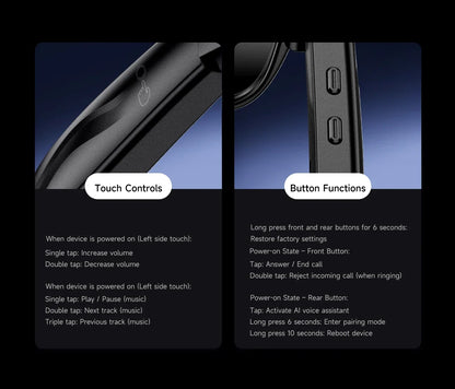 Smart Glasses with Camera – 100W HD Recording, High-Fidelity Audio & Wearable Tech