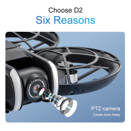 Xiaomi D2 Drone – 8K HD Aerial Camera with Intelligent Obstacle Avoidance
