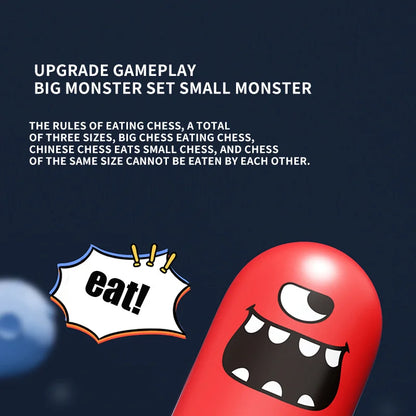 Tic Tac Toe Big Eat Small Cartoon