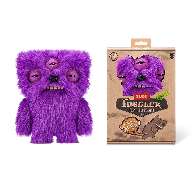 Hot Fuggler Funny Ugly Monster Doll Old Tooth Plush Budgie Fuggler Edition Stuffed Doll Toys Collectible Gifts
