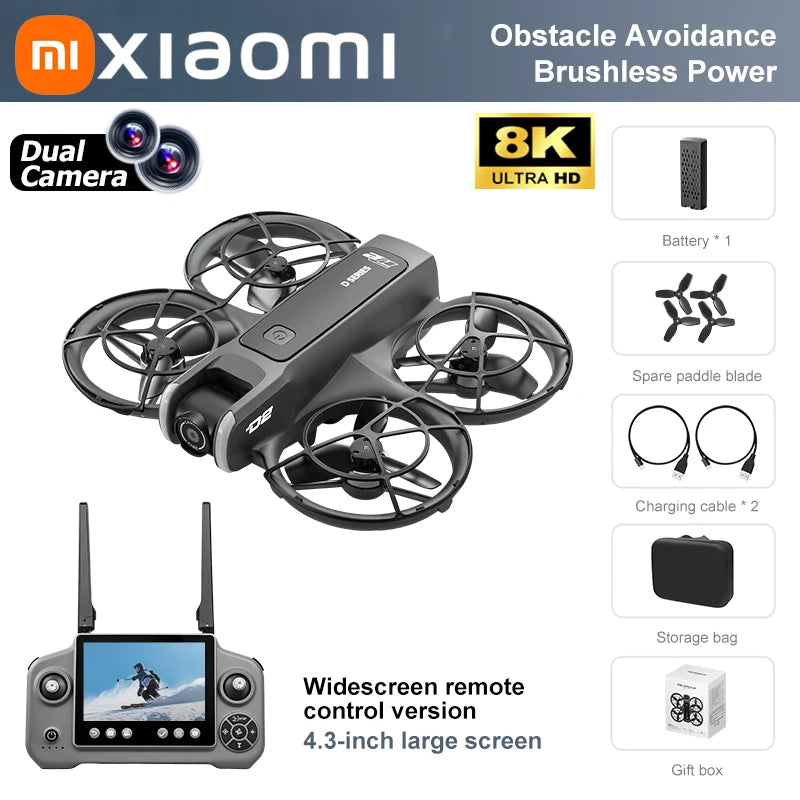 Xiaomi D2 Drone – 8K HD Aerial Camera with Intelligent Obstacle Avoidance
