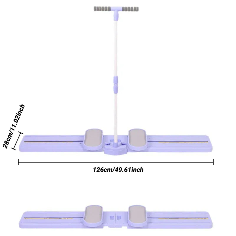 Unisex Leg Fitness Equipment For Thigh Exercises, Foldable Ski Machine Suitable For Various Scenarios.