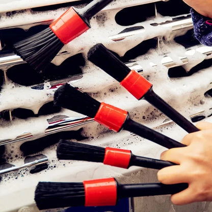 1/5pcs Car Cleaning Brush Kit