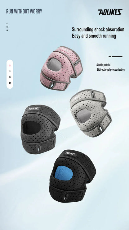 AOLIKES 1PCS Patella Knee Brace Patellar Tendon Support Strap with Gel Pad - Knee Pain,Arthritis,Tendonitis,Knee Stabilizer