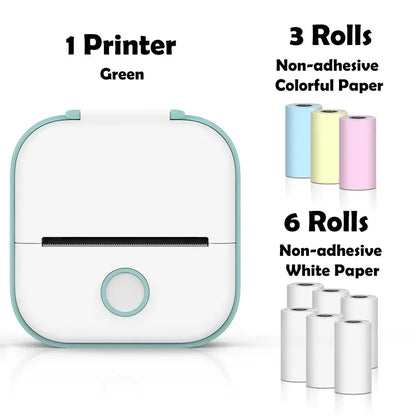 Phomemo T02 Mini Thermal Sticker Printer – Wireless, Inkless & Portable | iOS & Android