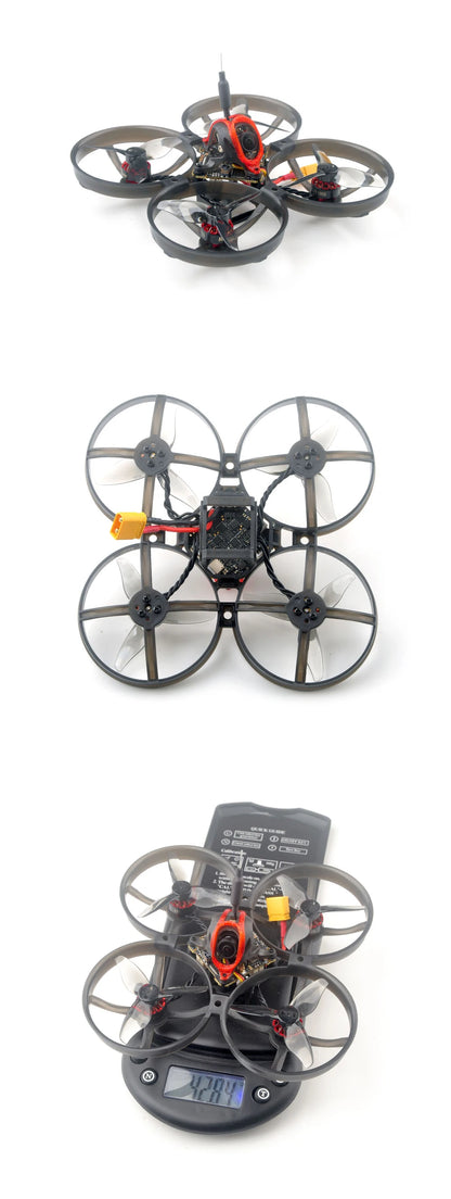Happymodel Mobula8 Drone/Frame KIT 1-2S 85mm Micro FPV Whoop Quadcopter Drone 2.4G ELRS Receiver X12 AIO Brushless Motor New
