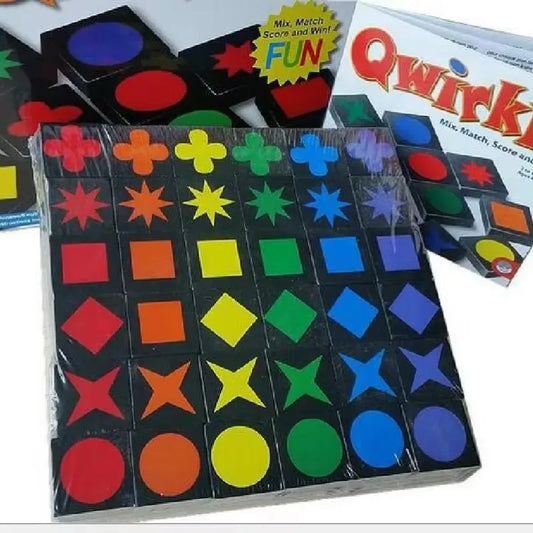 New Children's Educational Toys Qwirkle Wooden Chess