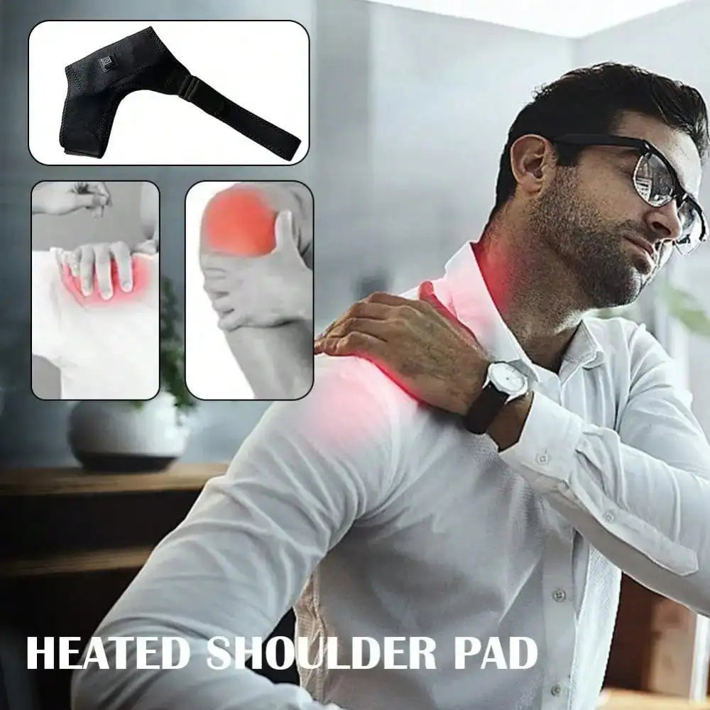 Heated Shoulder Wrap – Electric Warming Massage Brace for Shoulder & Arm Support
