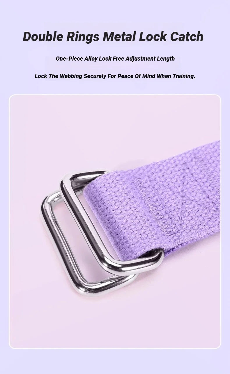 Aerial Yoga Strap – Adjustable Door-Mount Pull Rope for Yoga, Stretching & Splits Training