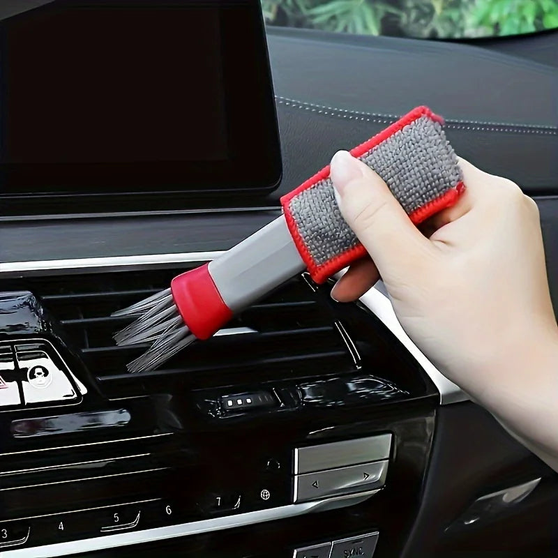 Car air conditioning vent cleaning brush