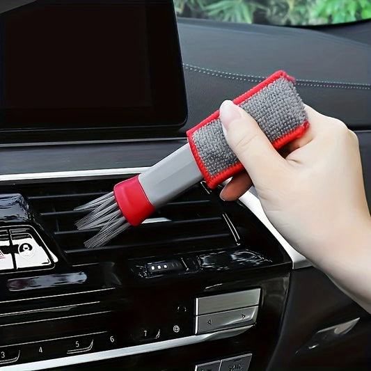 Car air conditioning vent cleaning brush