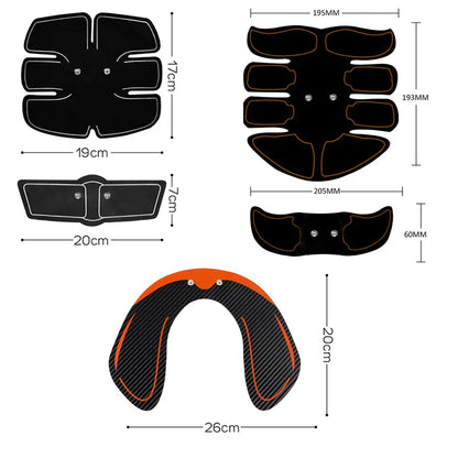 EMS Muscle Stimulator – Electric Massage Trainer for Abs, Arms, Legs & Back