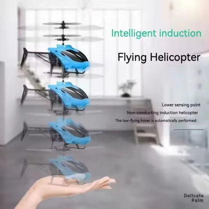 Mini RC Drone – Rechargeable Remote Control Helicopter with Safe Fall-Resistant Design