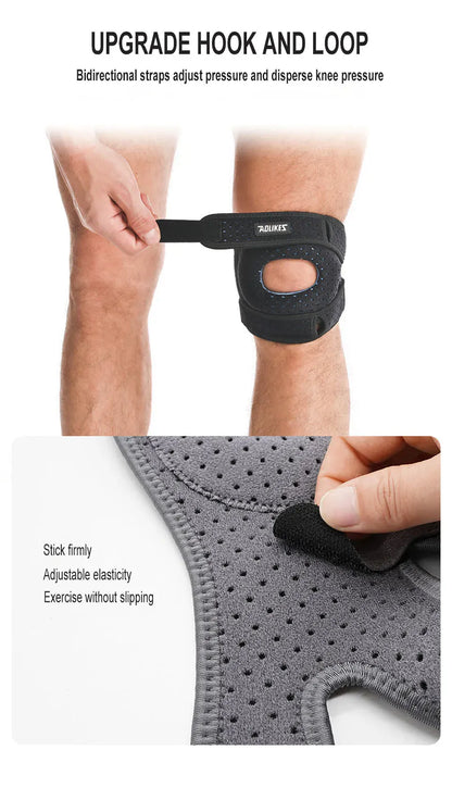 AOLIKES 1PCS Patella Knee Brace Patellar Tendon Support Strap with Gel Pad - Knee Pain,Arthritis,Tendonitis,Knee Stabilizer