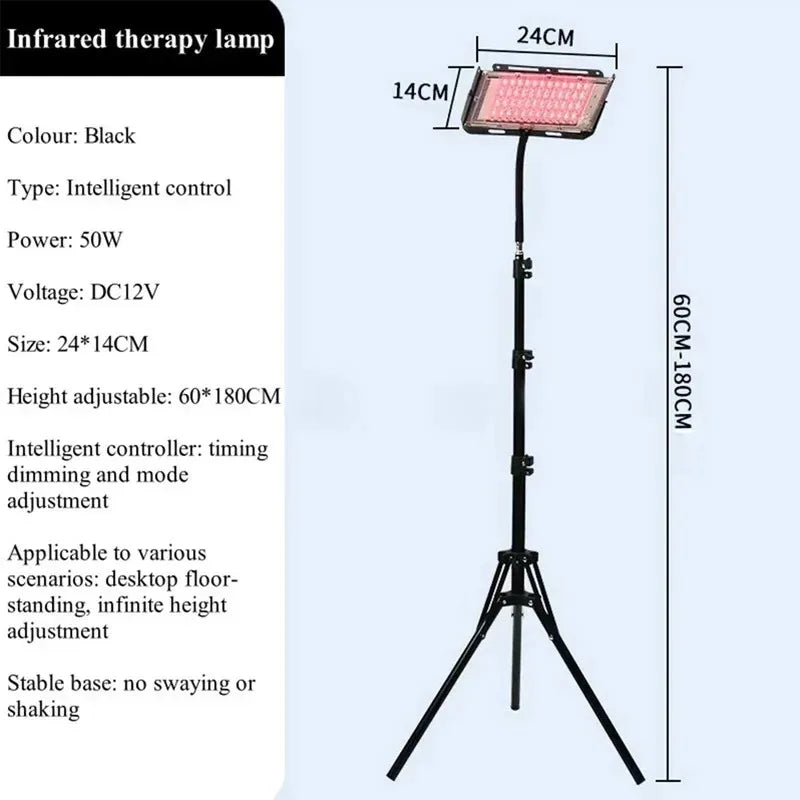 Red Light Therapy Lamp