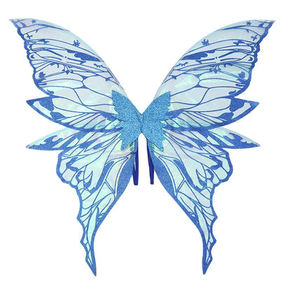 Sparkling Fairy & Angel Wings – Organza Costume Wings for Halloween, Dress-Up & Parties | 10 Colors