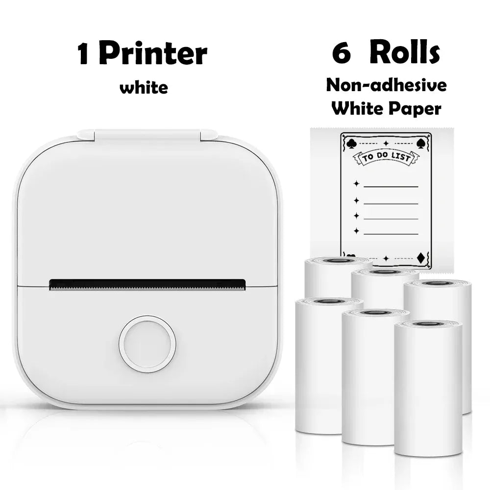Phomemo T02 Mini Thermal Sticker Printer – Wireless, Inkless & Portable | iOS & Android