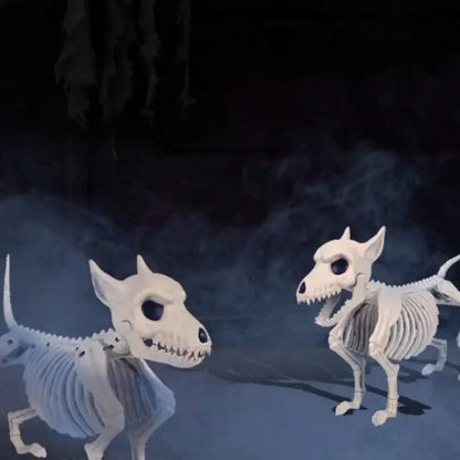 Halloween Animal Skeleton Decoration – Spooky Home Ornament & Yard Prop