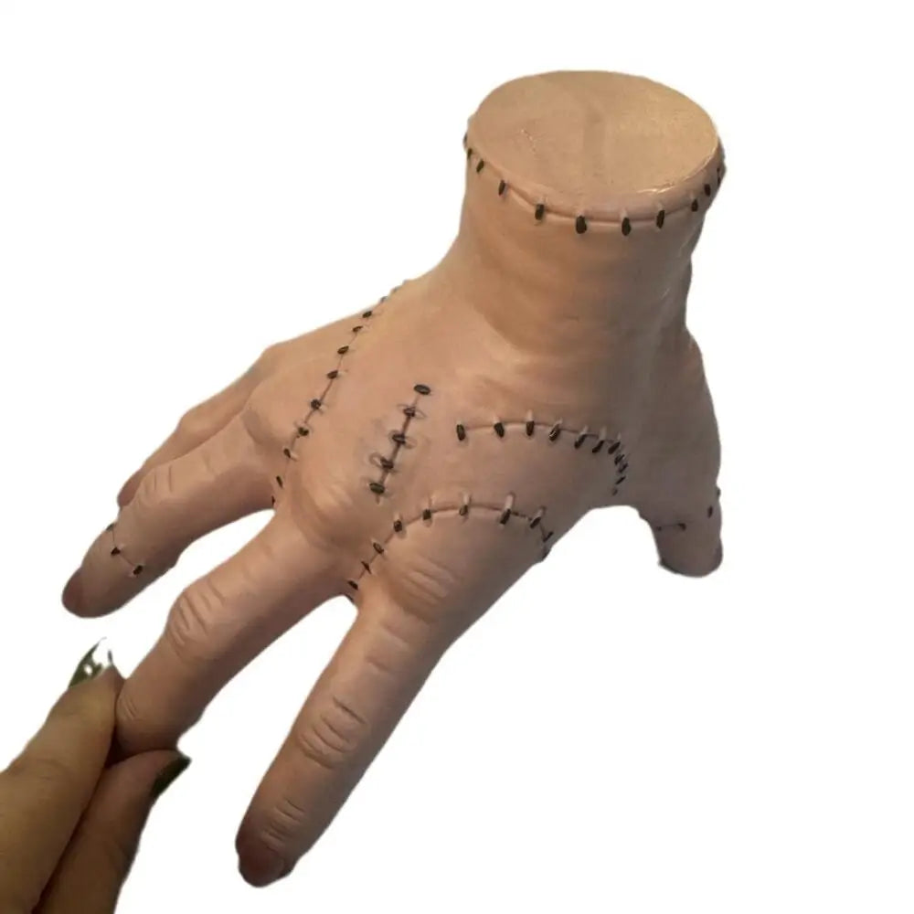 1/2/3PCWednesday Addams Cosplay Model hand Addams Family Halloween Party Costume Props Scary prank toy Car office decorations