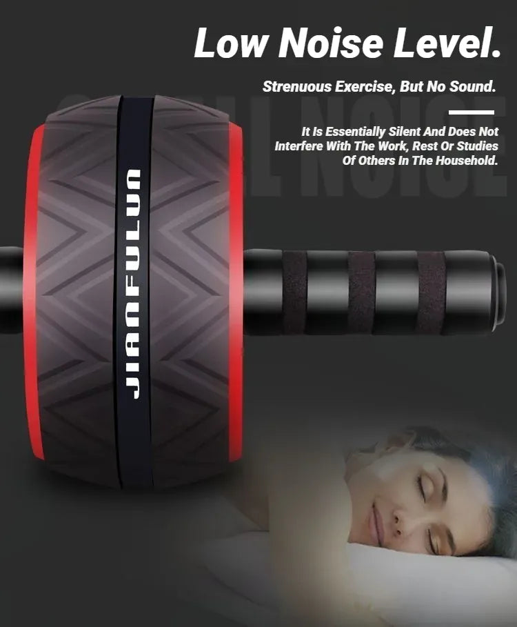 Ab Roller Wheel – Non-Slip Core Workout Equipment for Home Gym Training